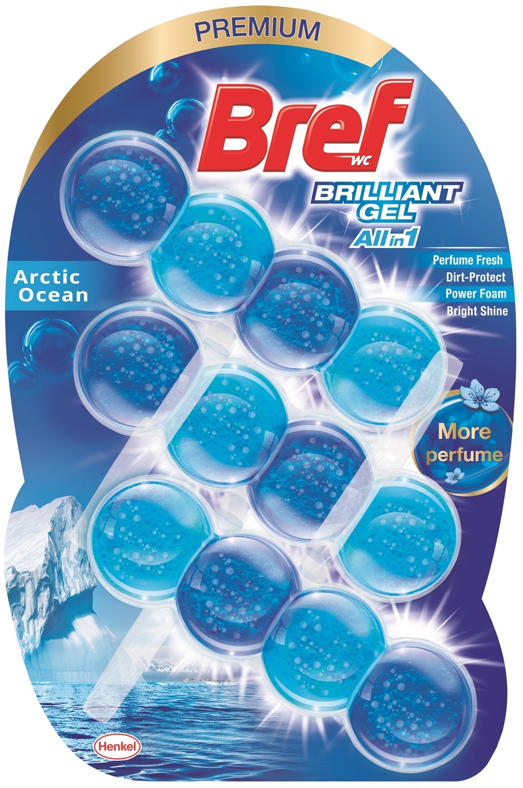 BREF Brilliant Gel Arctic Ocean 3× 42 g