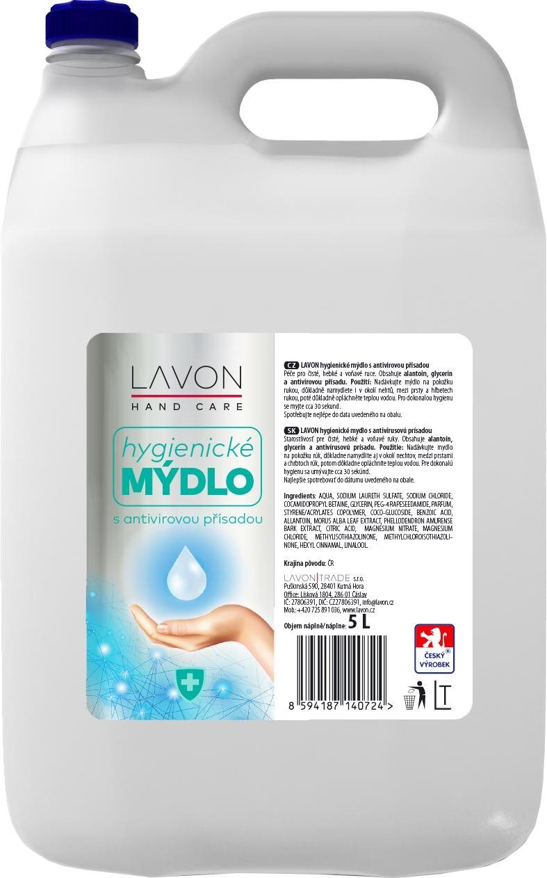 LAVON S antivirovou přísadou, 5 l