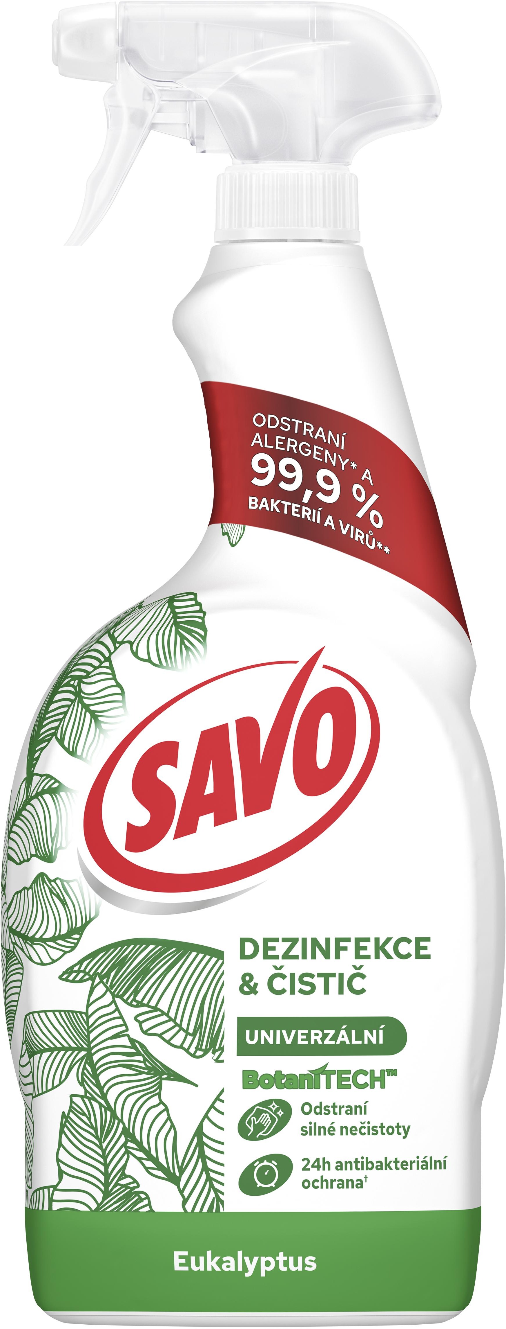 Savo Botanitech čisticí a dezinfekční sprej 700 ml