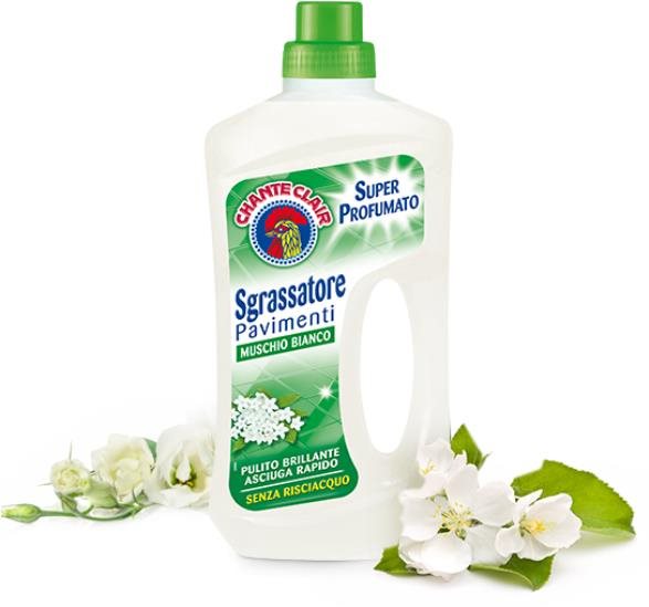 CHANTE CLAIR Muschio Bianco odmašťující prostředek na podlahy 750 ml