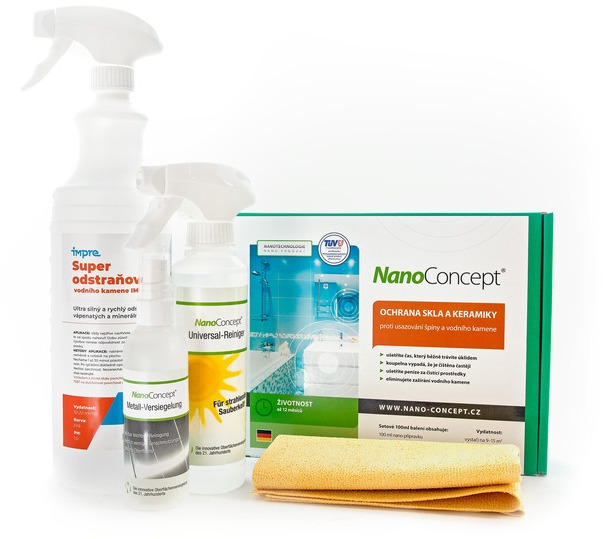NanoConcept velký set Nano přípravků pro koupelnu