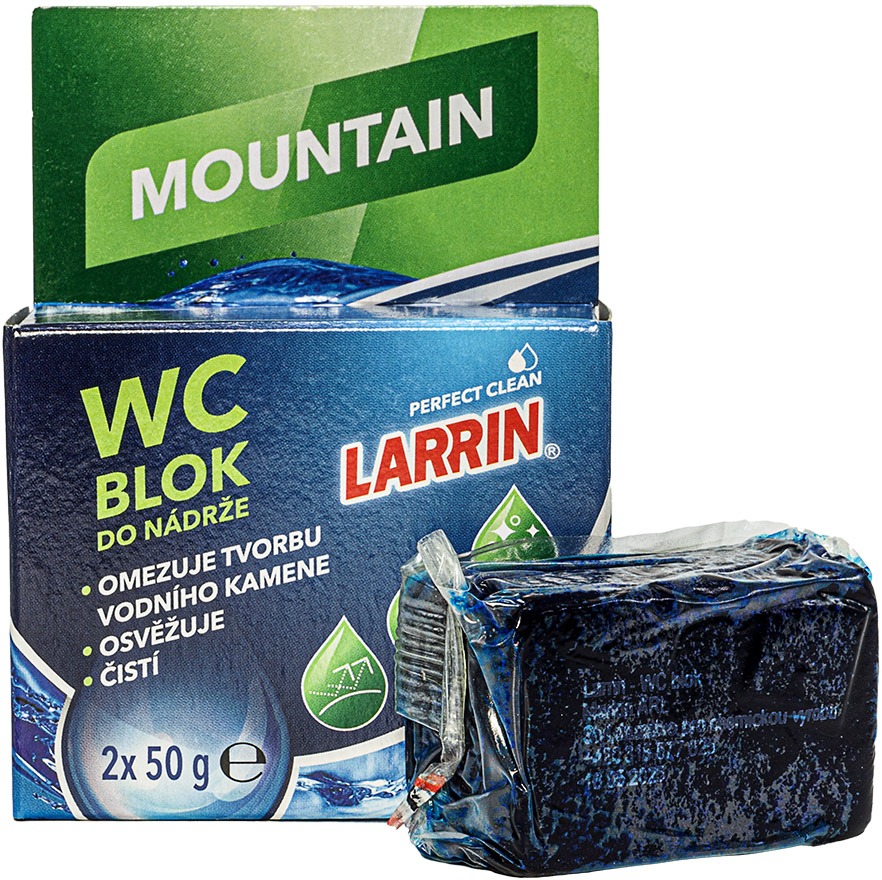 LARRIN WC Blok Mountain fresh 2× 50 g