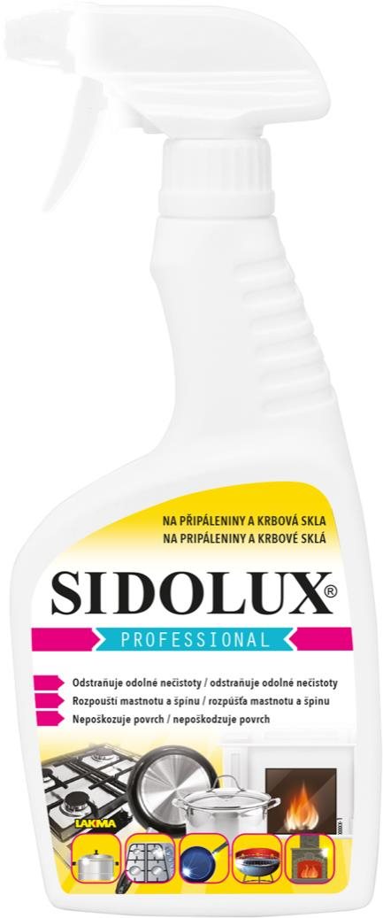 SIDOLUX Professional připáleniny a krbová skla 500 ml