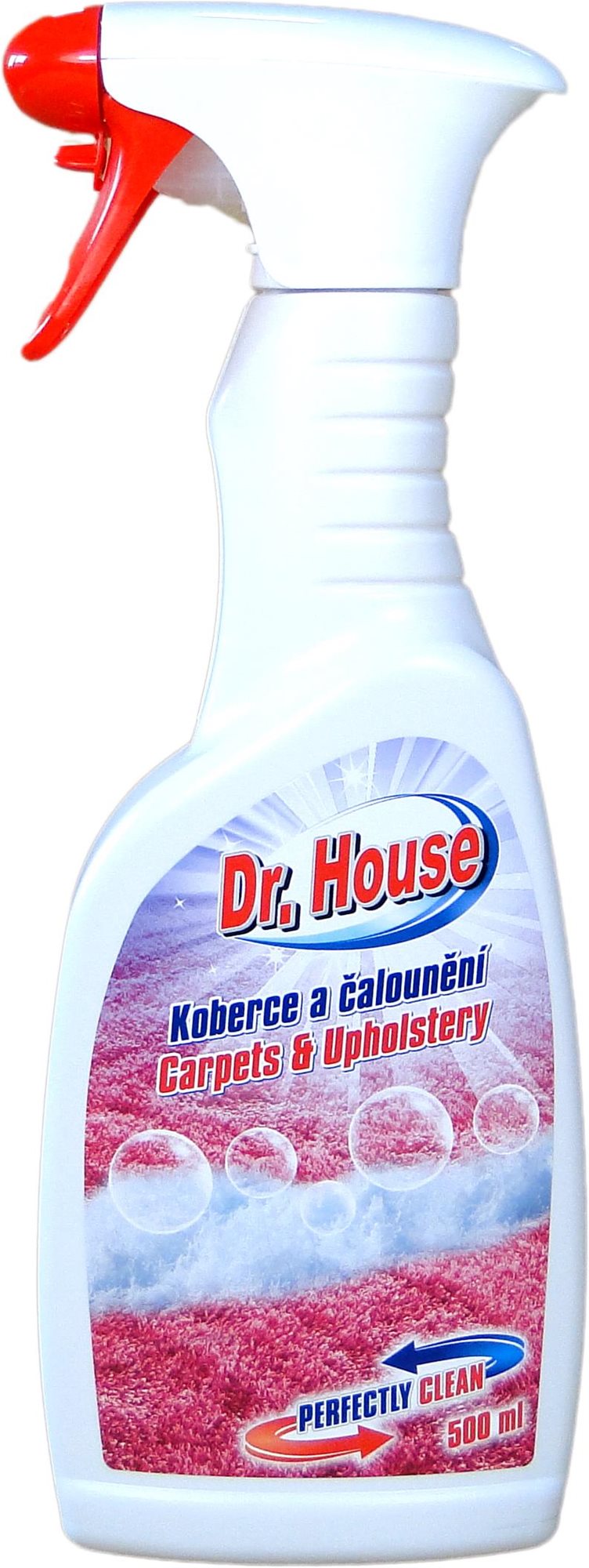 DR. HOUSE čistič na koberce a čalounění v rozprašovači 500 ml