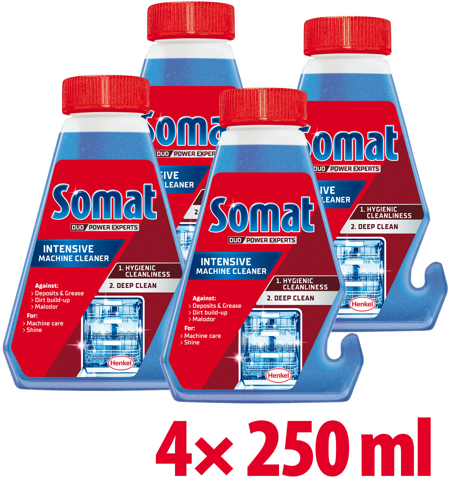 SOMAT intenzivní čistič 4× 250 ml