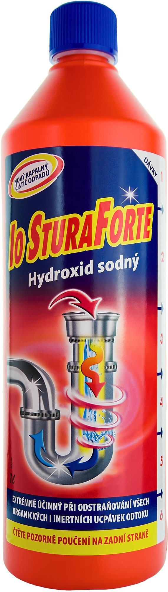 IO Sturaforte hydroxid sodný 1 l