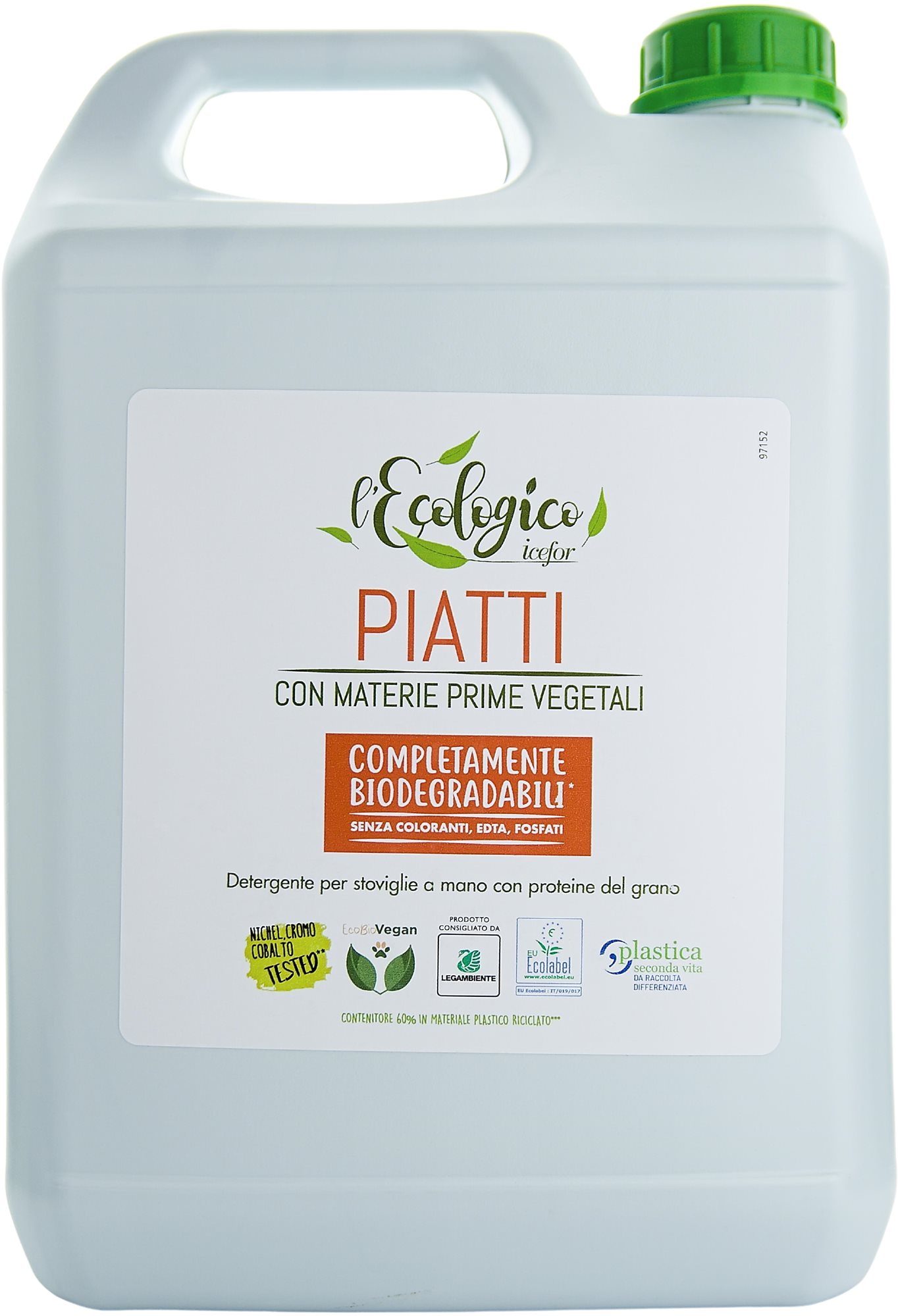 ICEFOR L'Ecologico Piatti 5 l