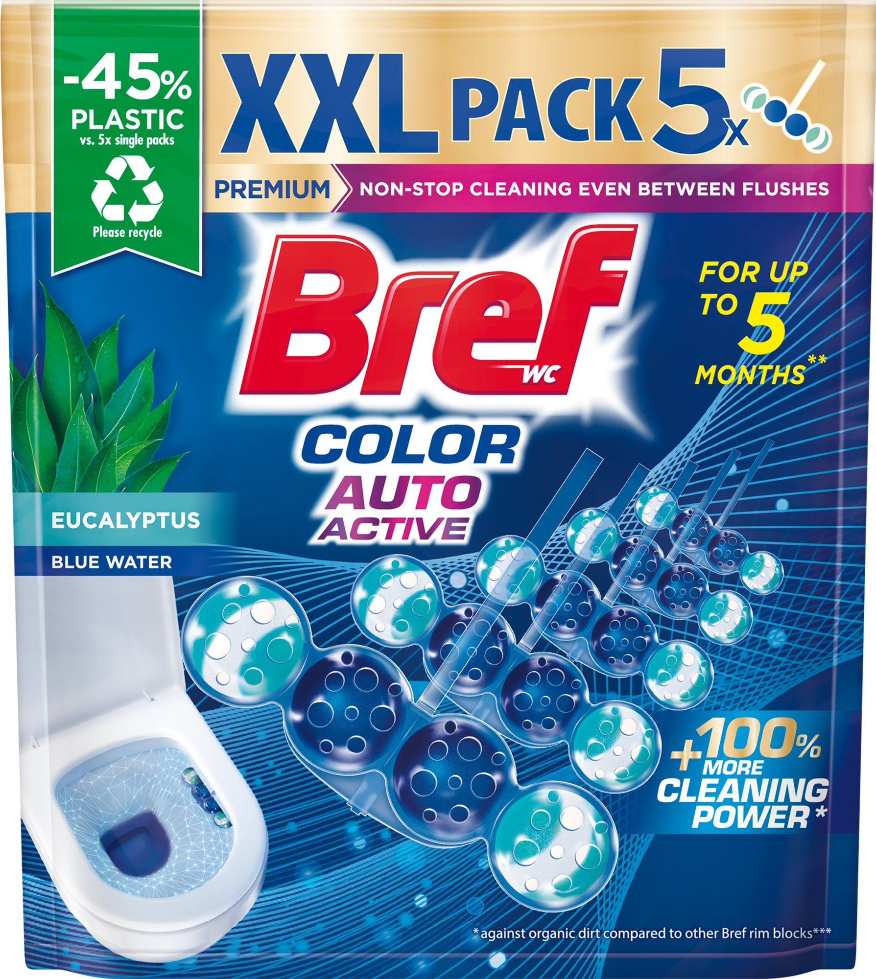 BREF Color Auto Active Eucalyptus 5× 50 g