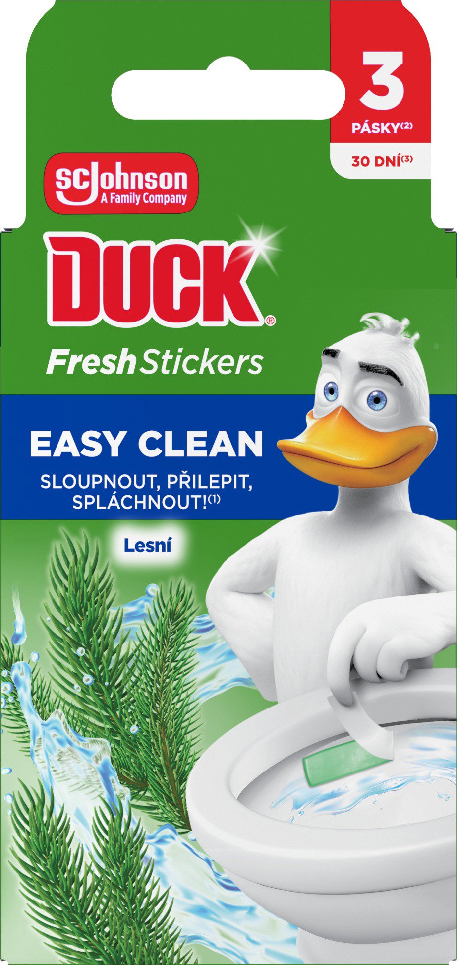 DUCK Fresh Stick Lesní 3 × 9 g