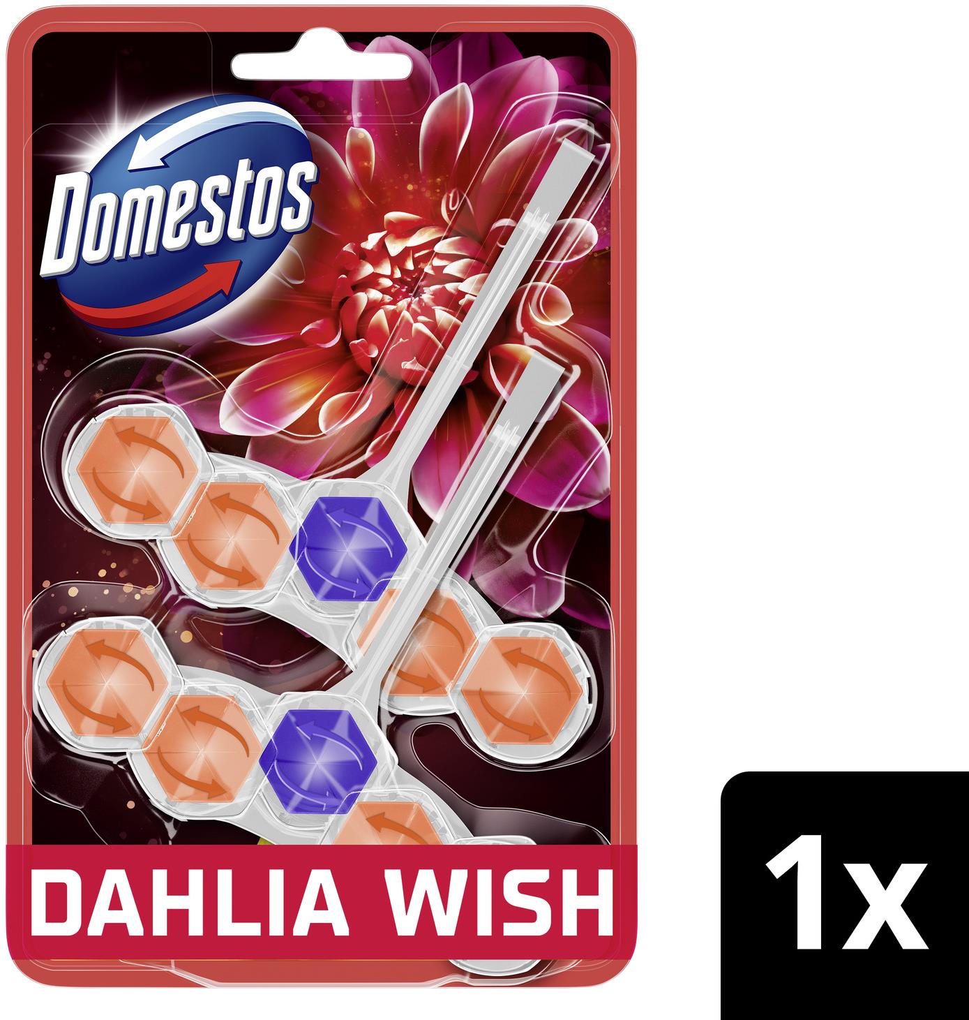 DOMESTOS Aroma Lux Dahlia Wish s koncentrovanými esenciálními oleji 2 × 50 g