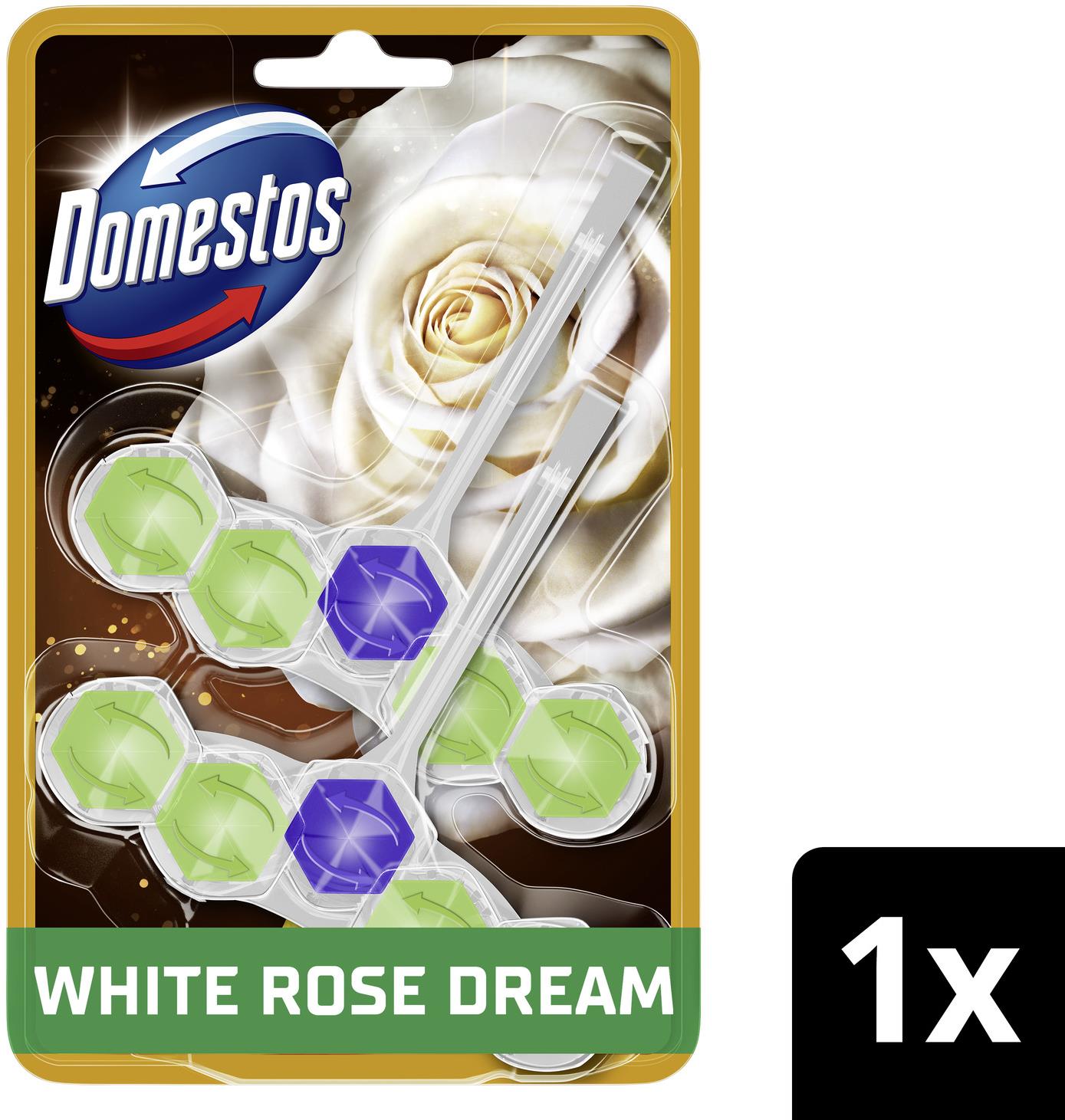 DOMESTOS Aroma Lux White Rose Dream s koncentrovanými esenciálními oleji 2 × 50 g