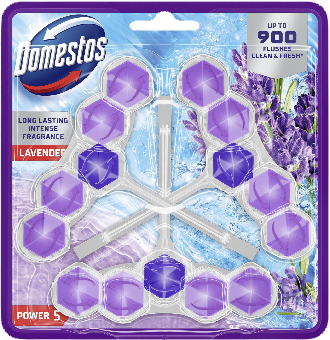 DOMESTOS Power 5 Levandule 3 × 50 g