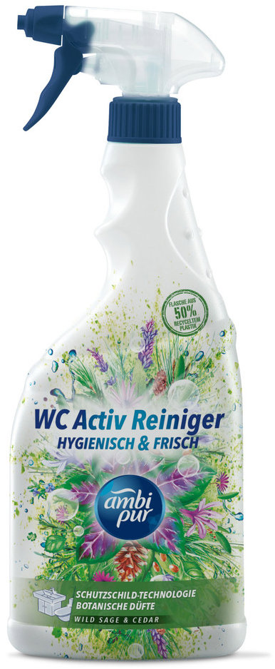 AMBI PUR WC Active sprej divoká šalvěj & cedr 750 ml
