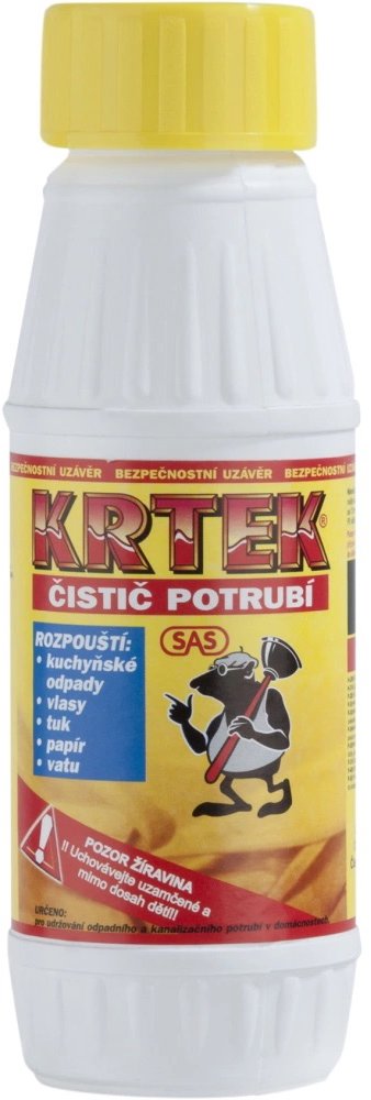 KRTEK čistič potrubí 900 g