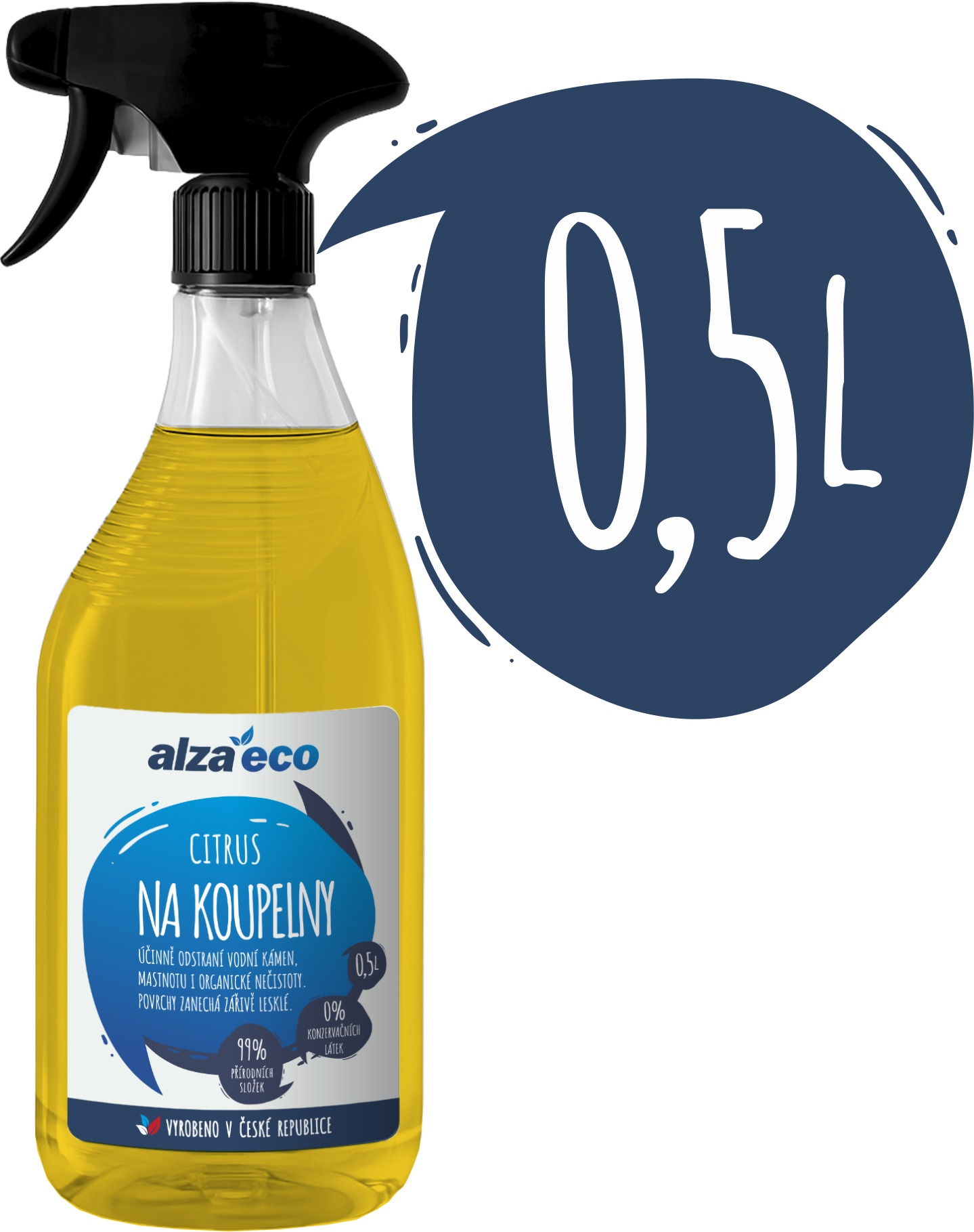 AlzaEco Citrus na koupelny 500 ml