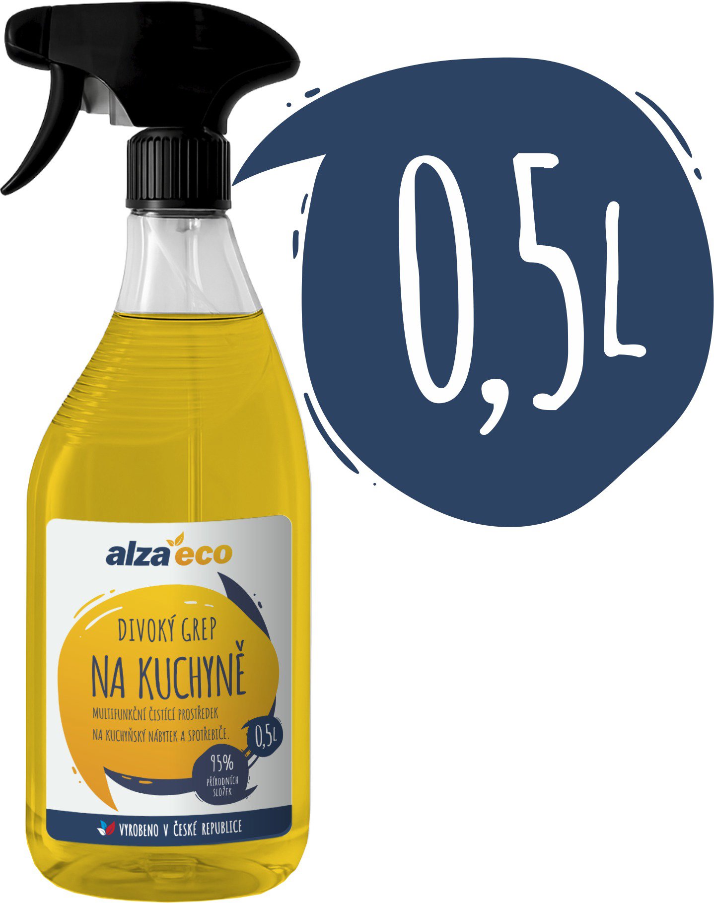 AlzaEco Divoký grep na kuchyně 500 ml