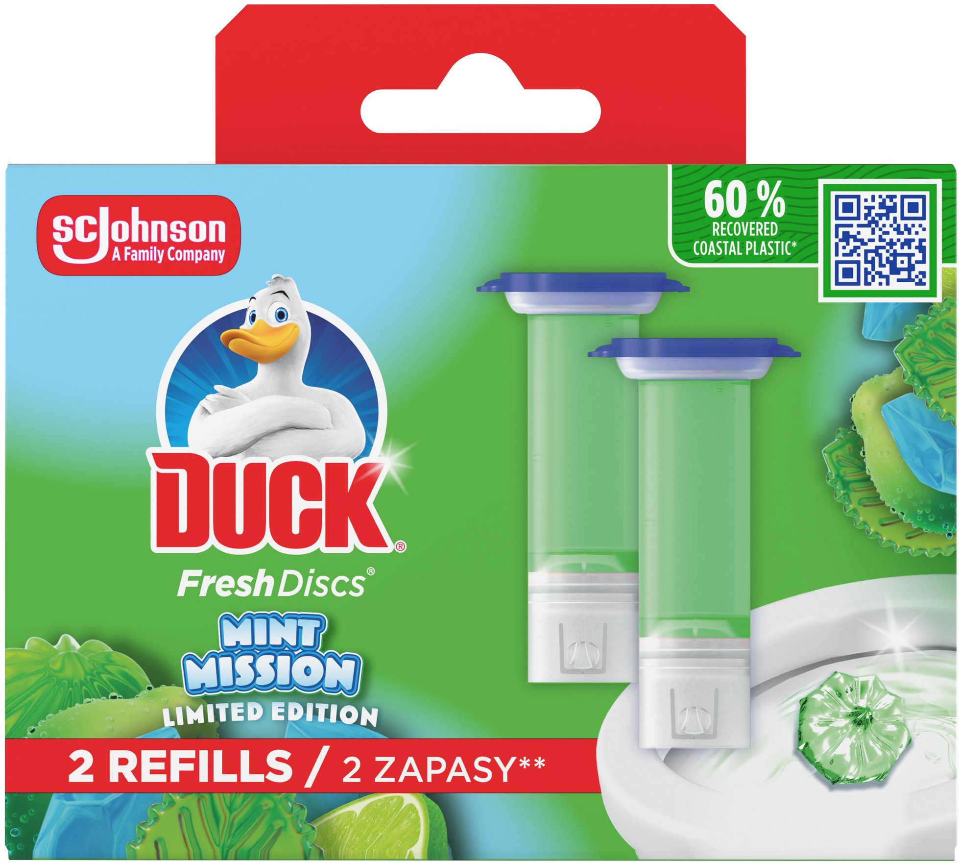 DUCK Fresh Discs Mint Matrix Refill 2× 36 ml