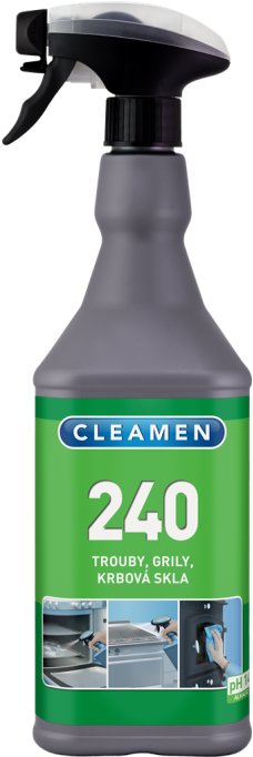 CLEAMEN 240 trouby, grily, krbová skla 1 l
