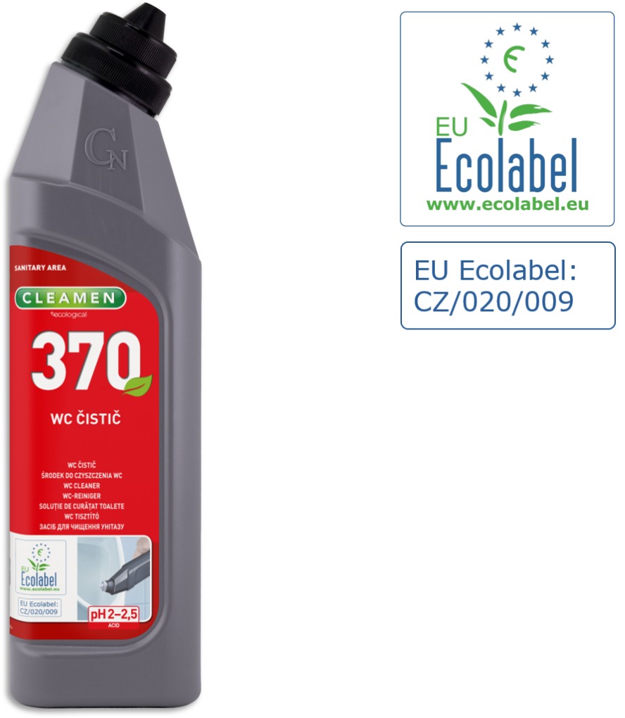 CLEAMEN 370 WC čistič 750 ml