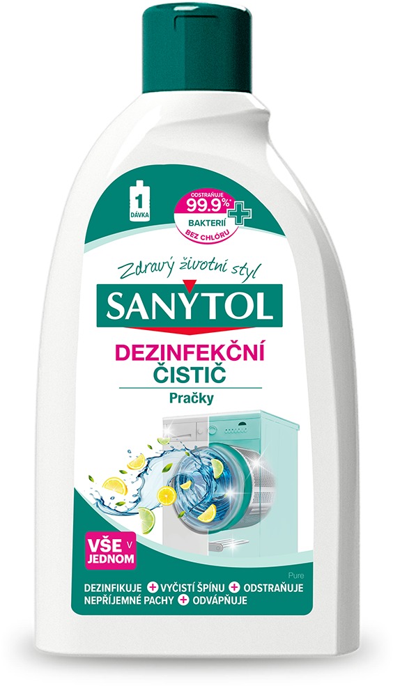 SANYTOL dezinfekční čistič pračky 240 ml