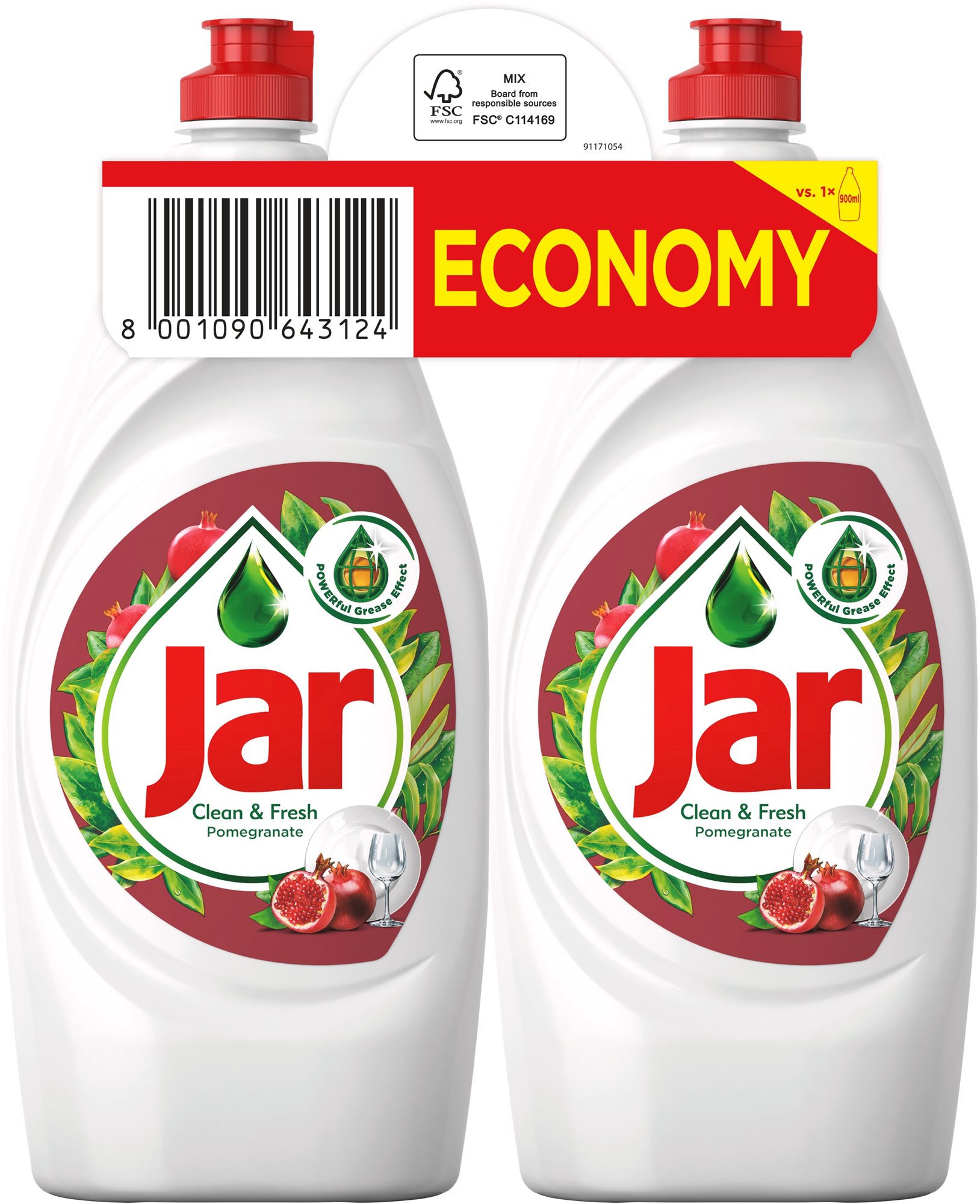 JAR Pomegranate 2× 900 ml