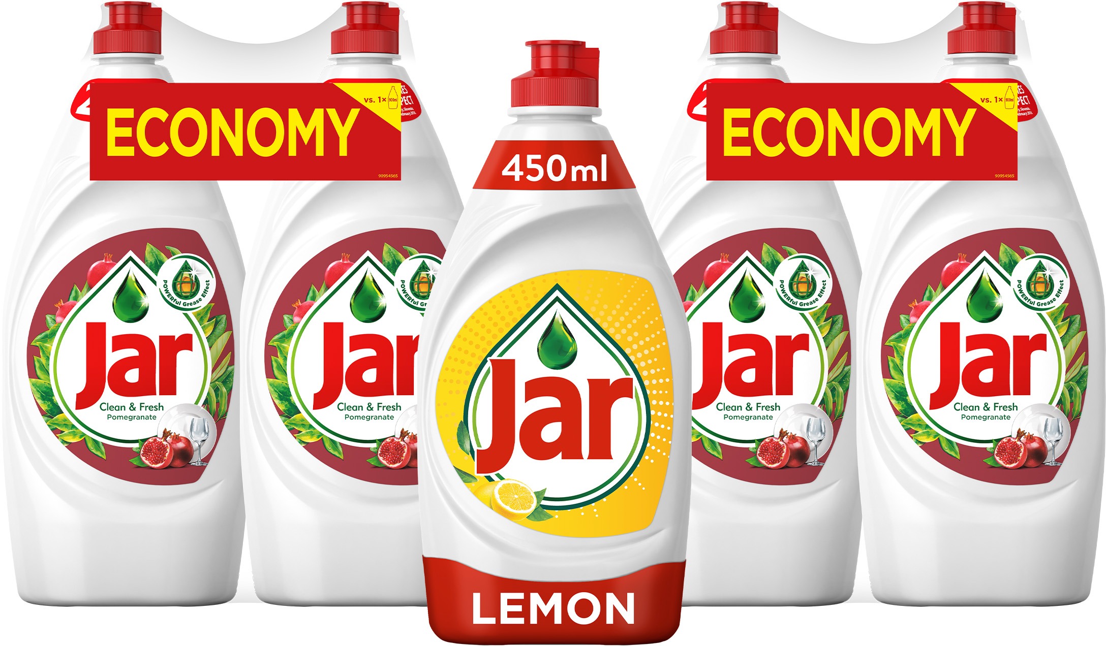 JAR Pomegranate 4× 900 ml + JAR Citron 450 ml