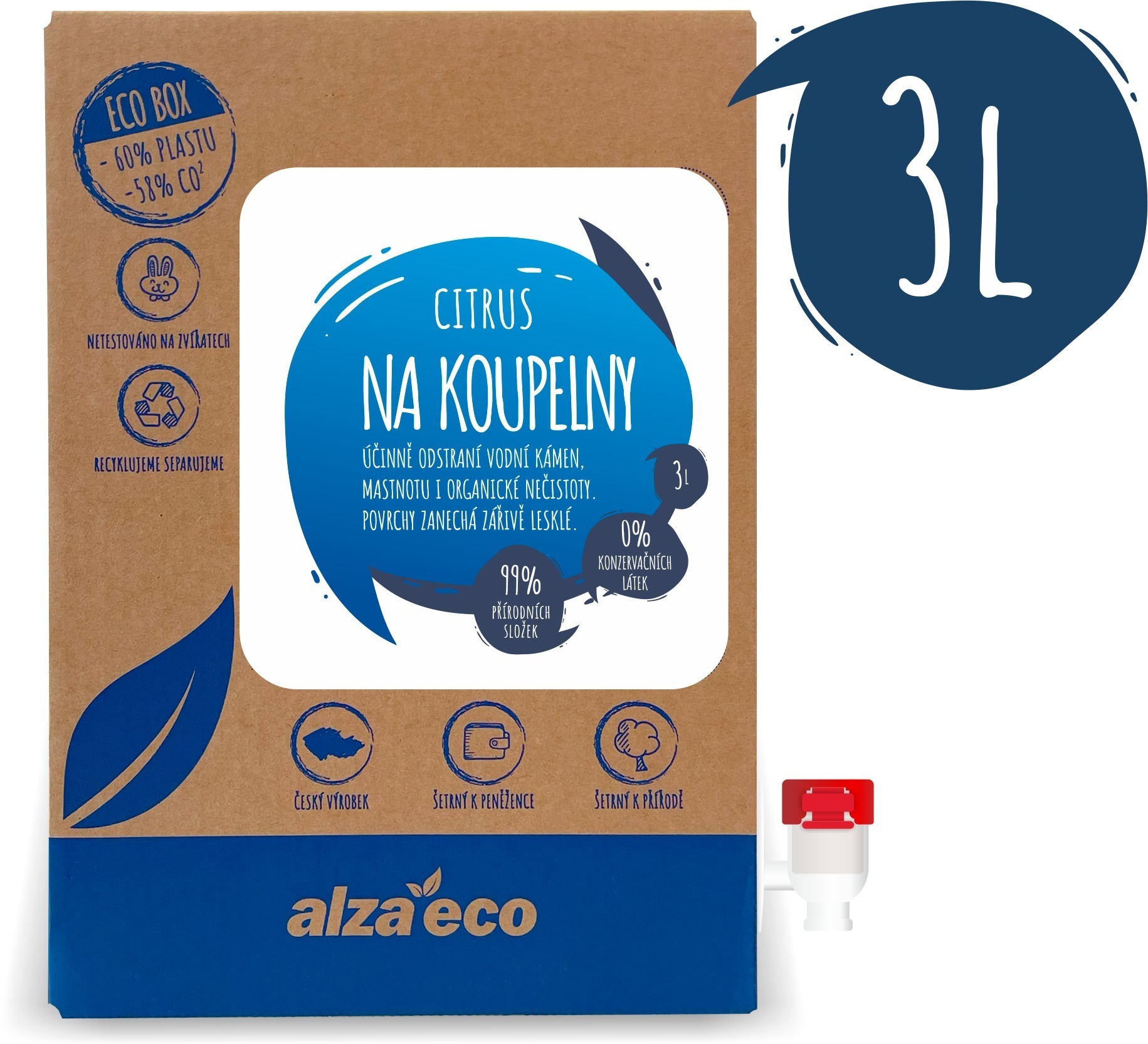 AlzaEco Citrus na koupelny 3 l