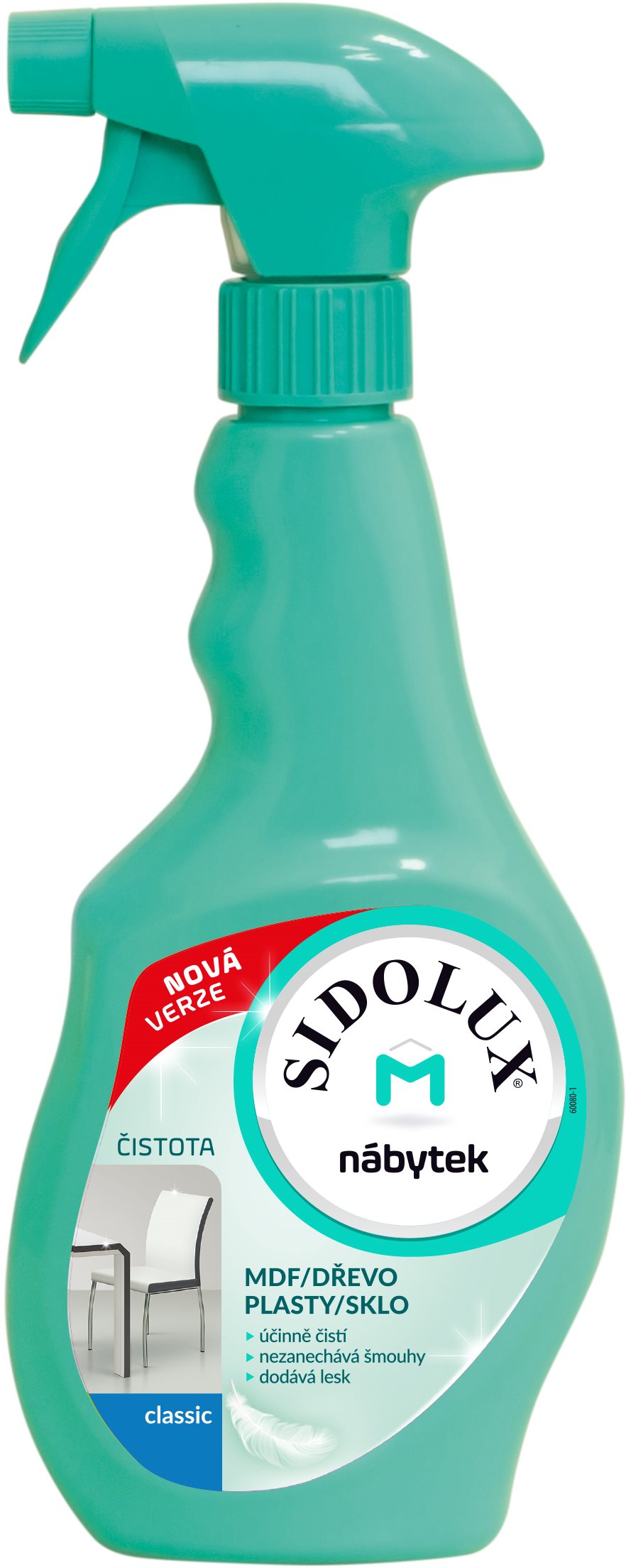 SIDOLUX M Classic proti prachu s vůní Marseillského mýdla 400 ml