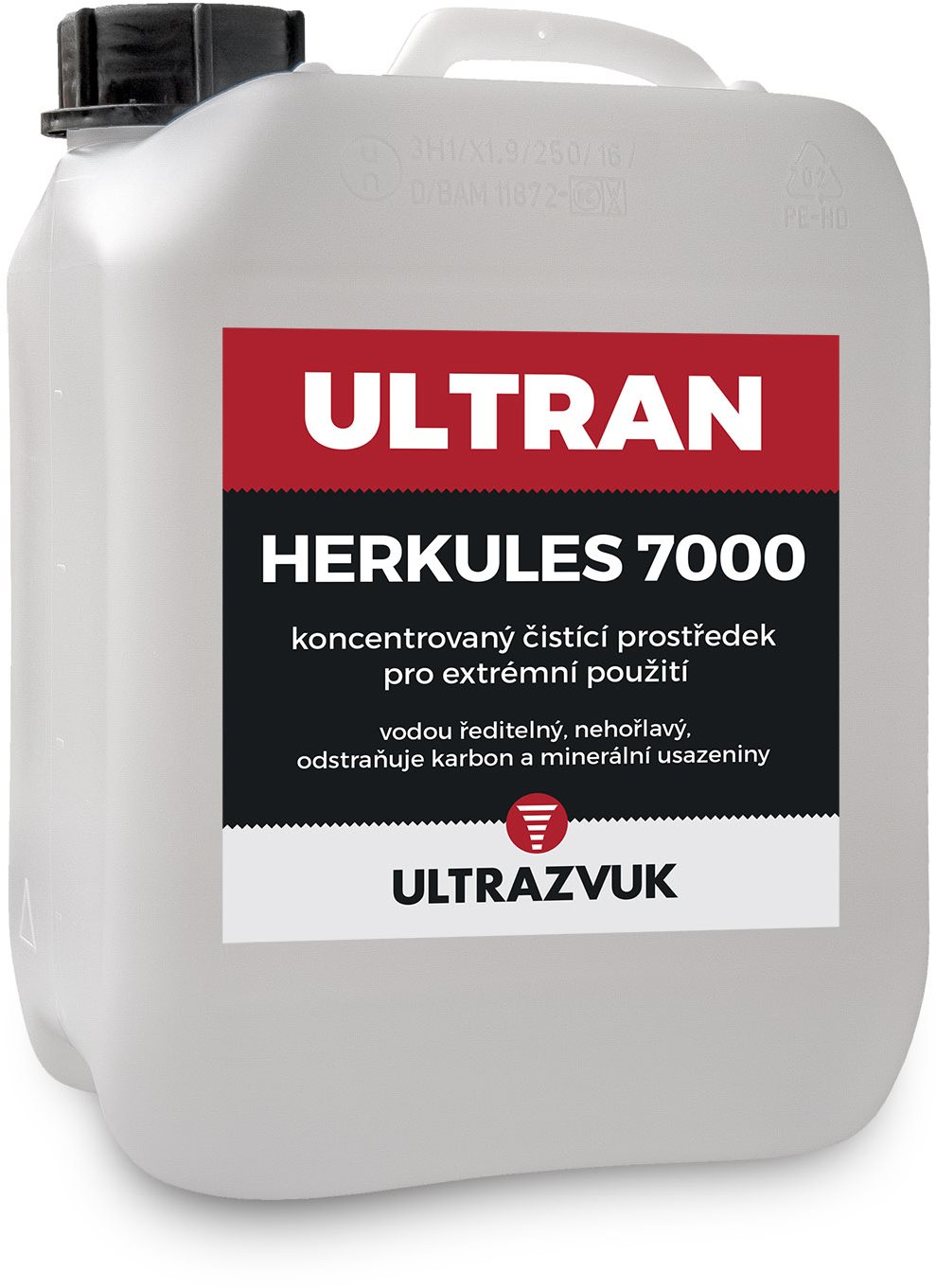 ULTRAZVUK Ultran Herkules pro ultrazvukové čističky 7000, 5 l