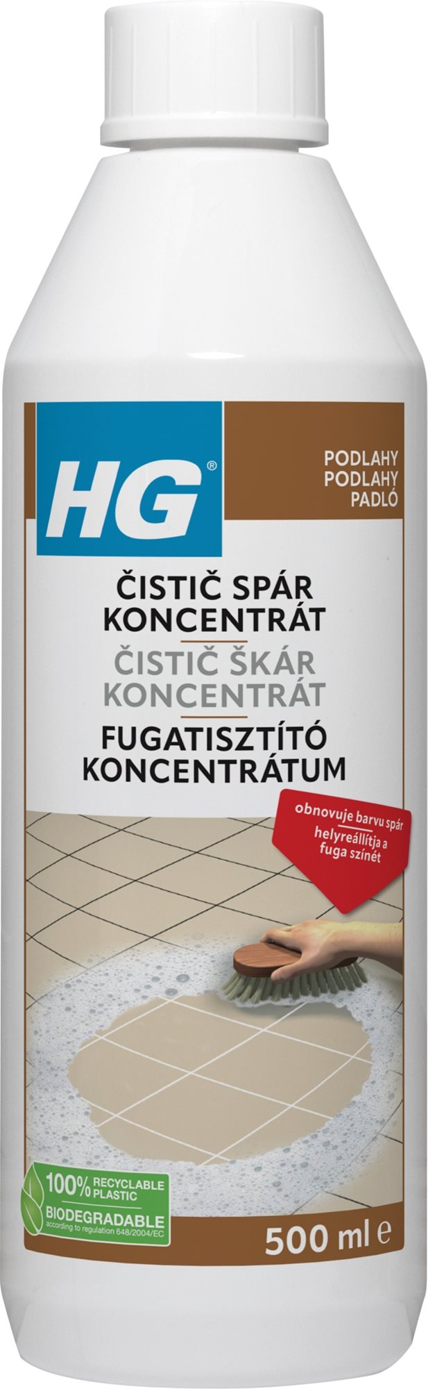 HG koncentrovaný čistič spár 500 ml