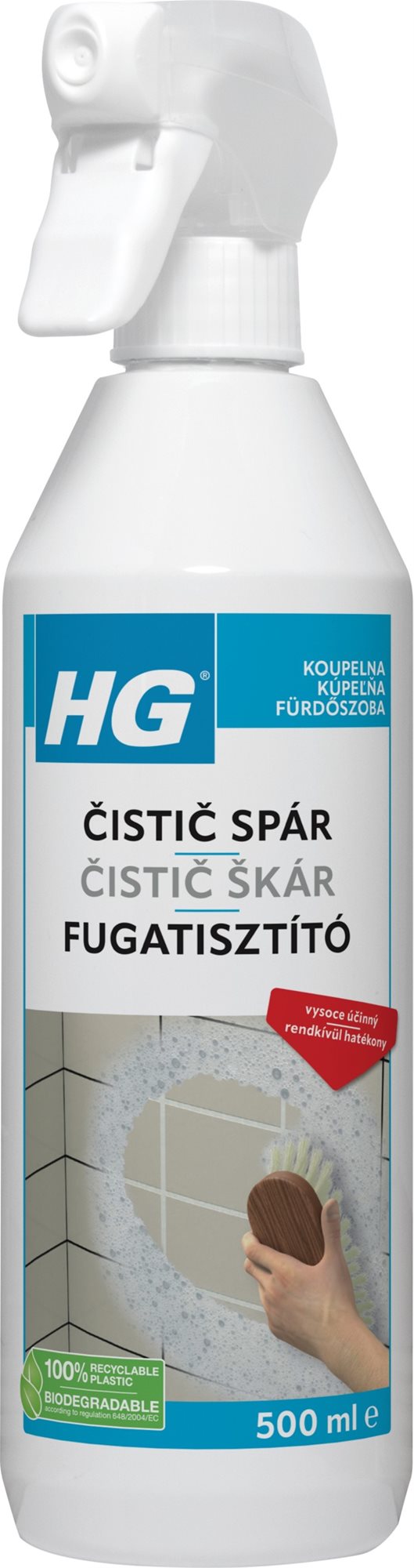 HG čistič spár pro přímé použití 500 ml