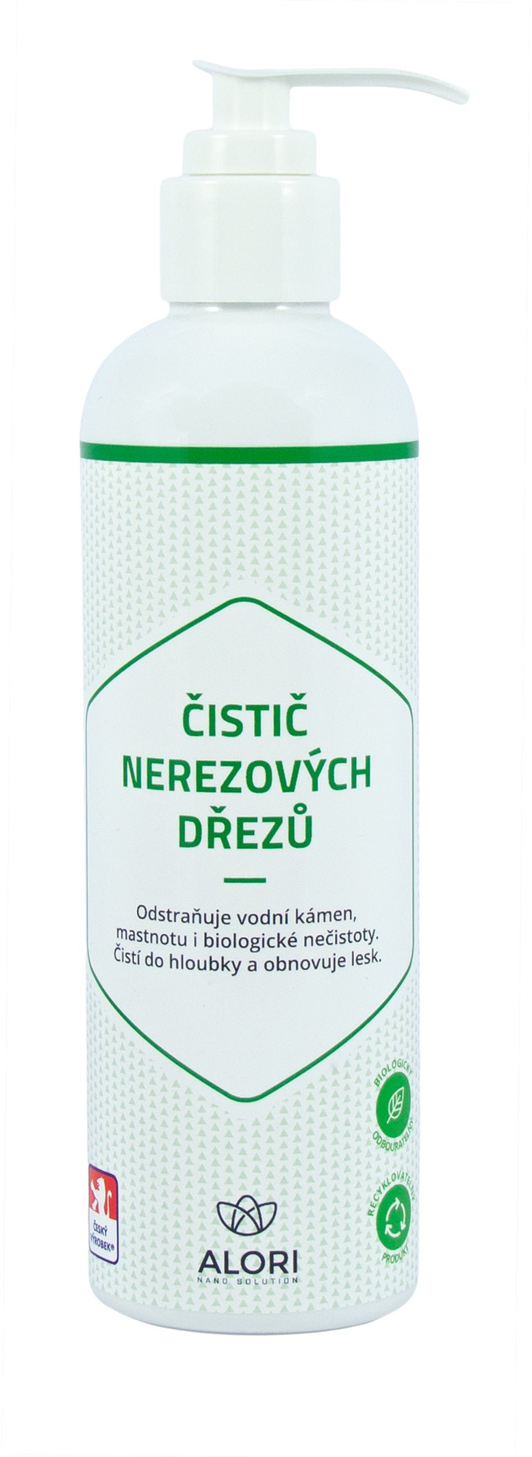 ALORI Čistič nerezových dřezů 250 ml