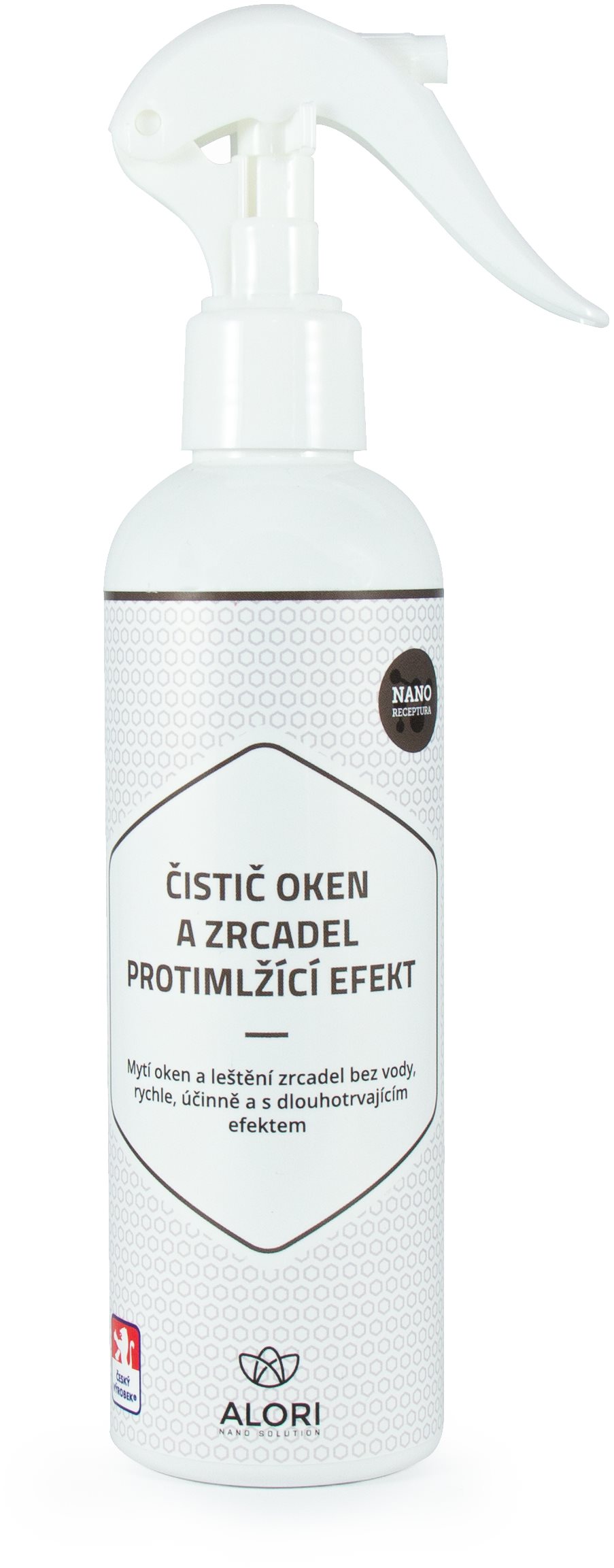ALORI Čistič oken a zrcadel protimlžící efekt 250 ml