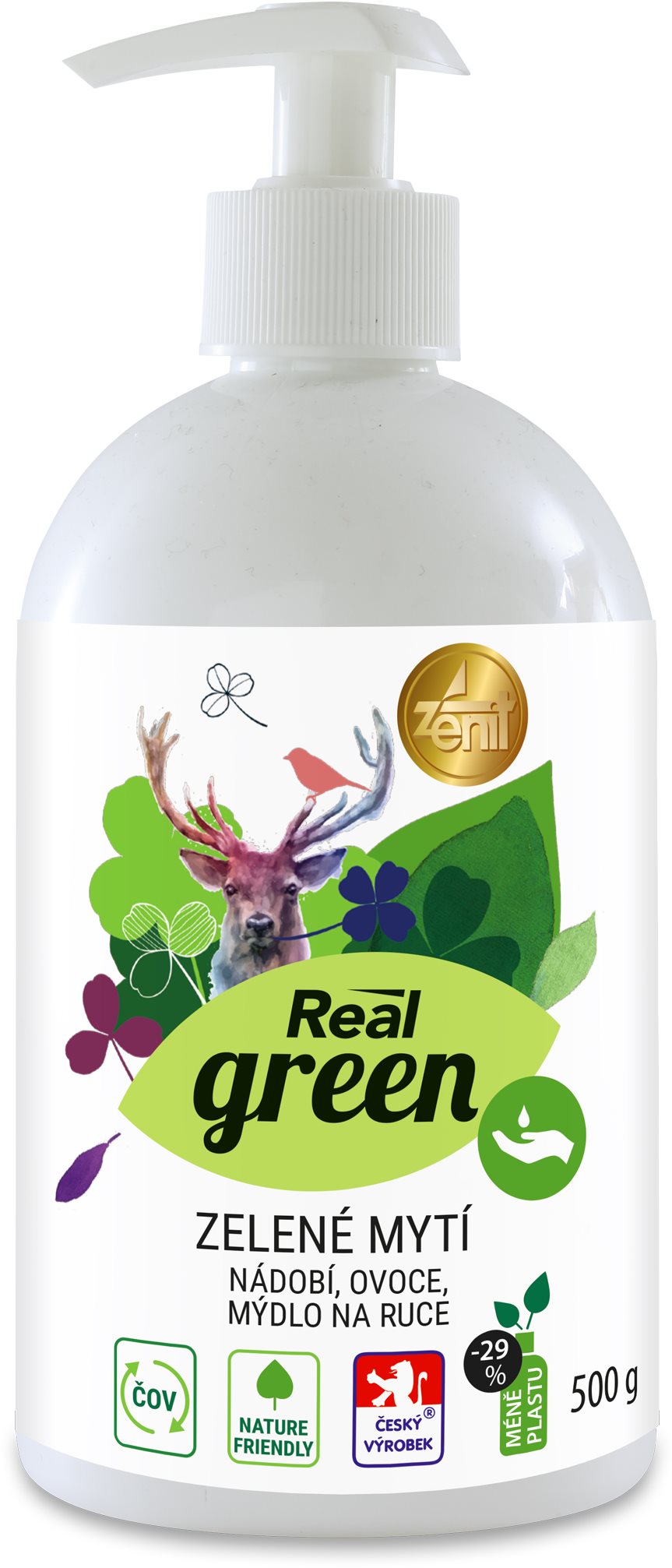 REAL GREEN zelené mytí 500 g