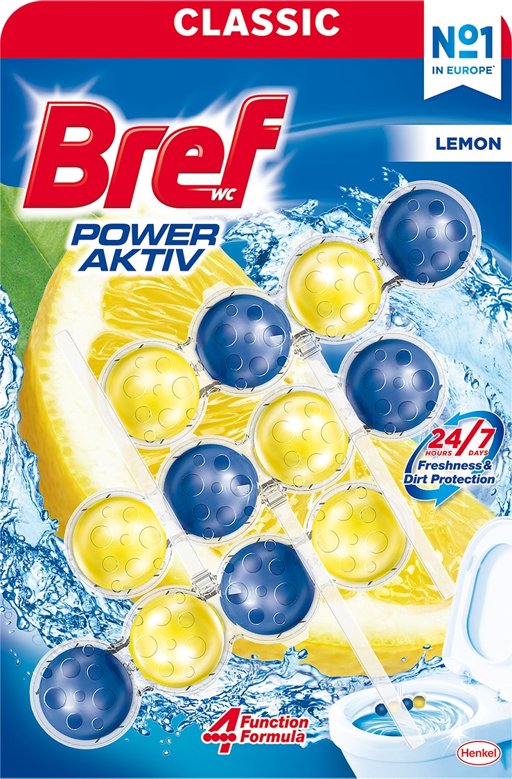 BREF Power Aktiv Lemon 3 x 50 g