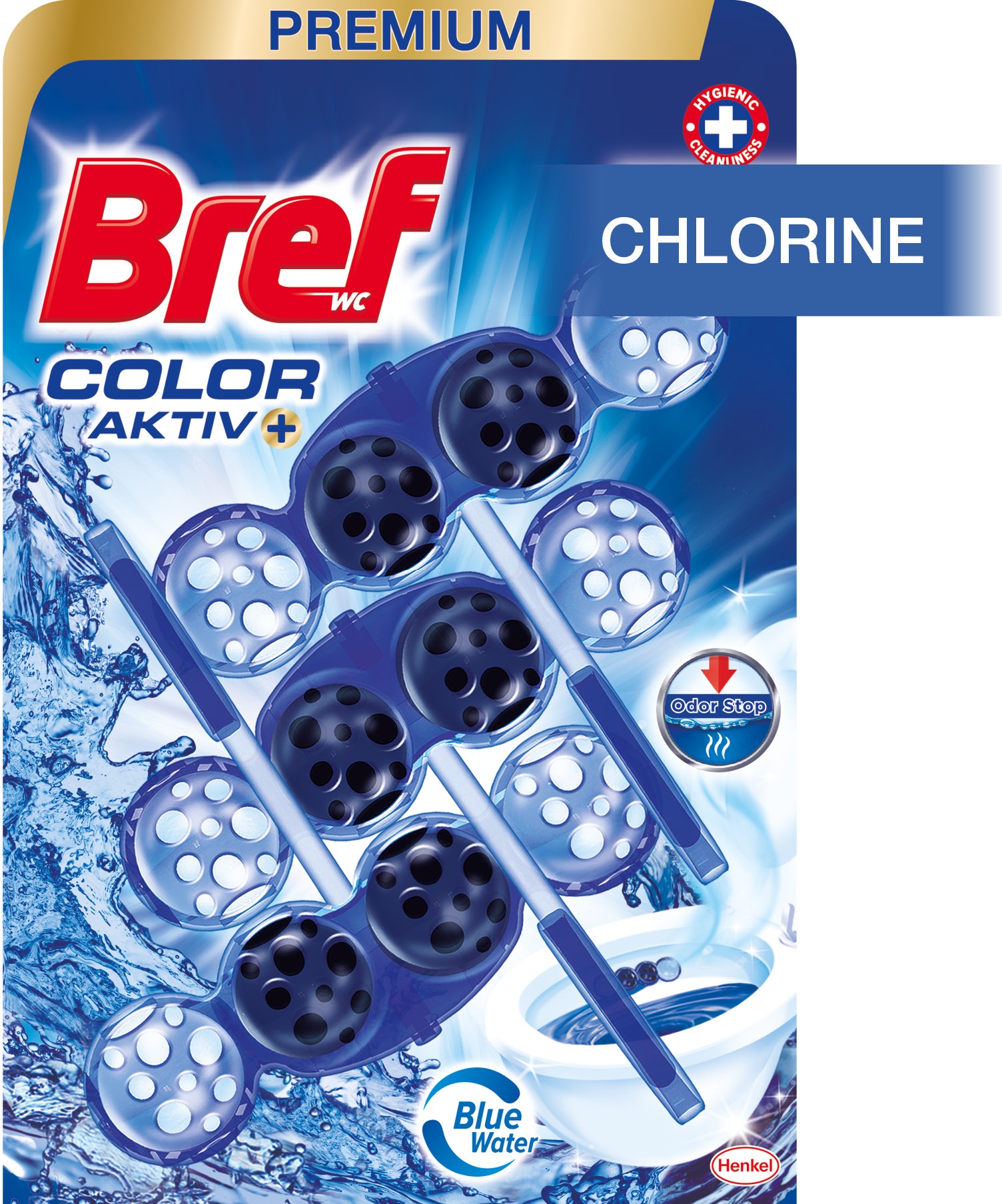 BREF Color Aktiv Chlorine 3 x 50 g