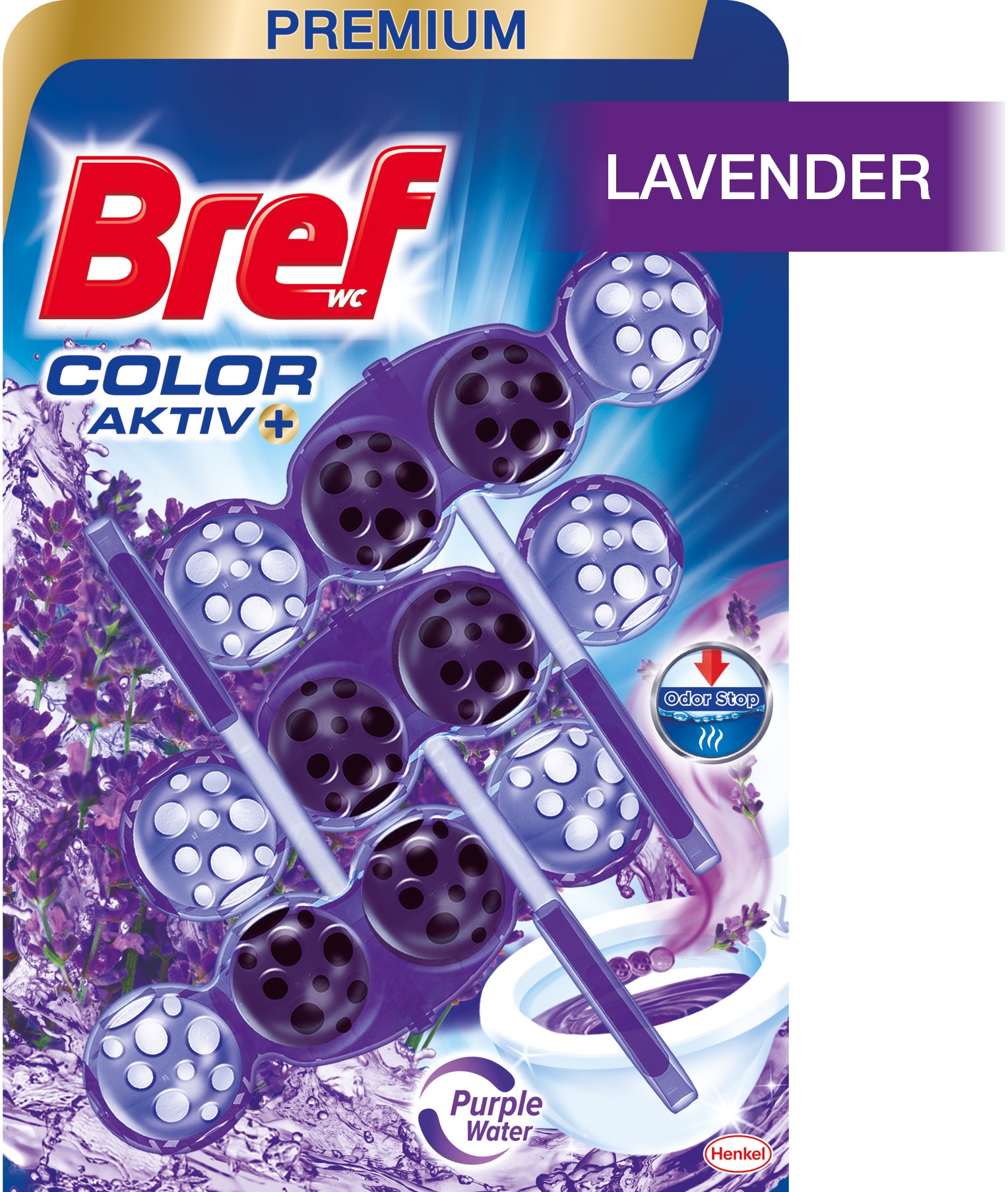 BREF Color Aktiv Lavender 3 x 50 g