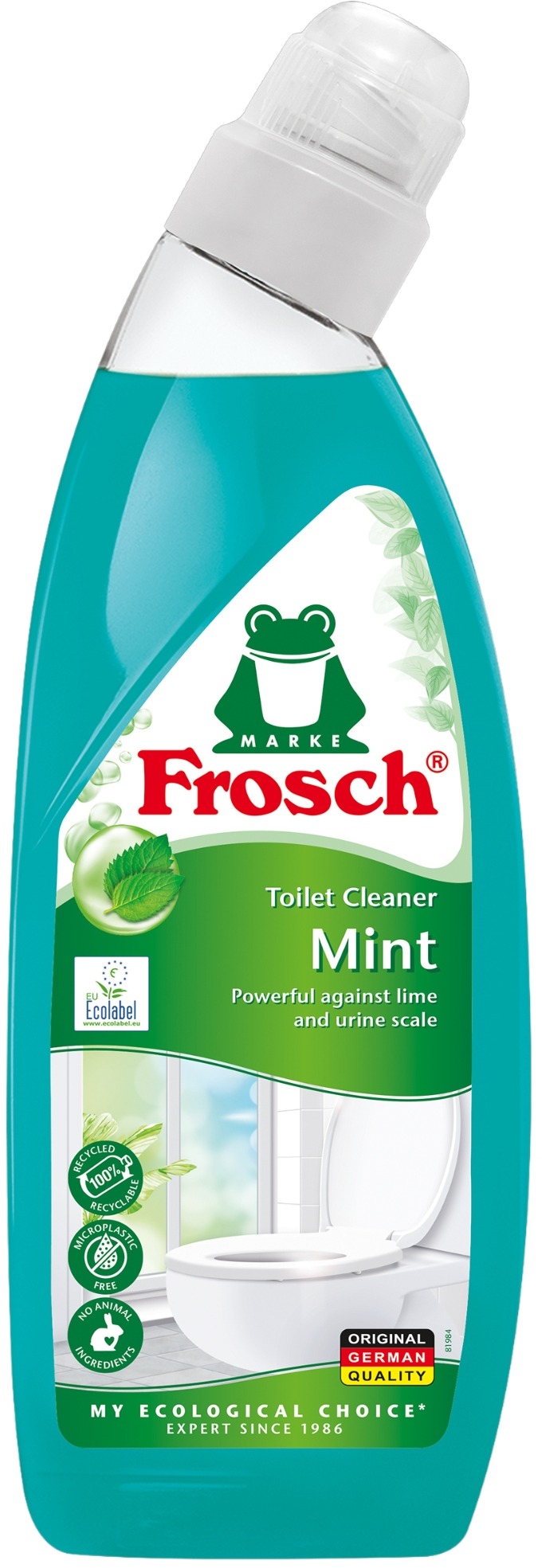 FROSCH EKO WC gel Máta 750 ml