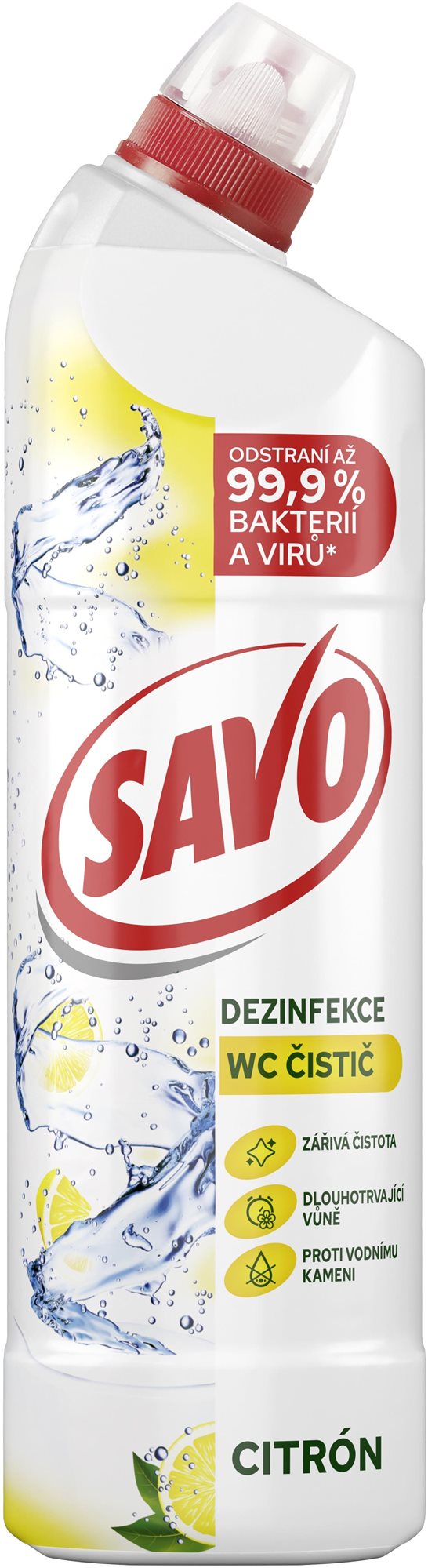 SAVO Citrón WC gel 700 ml