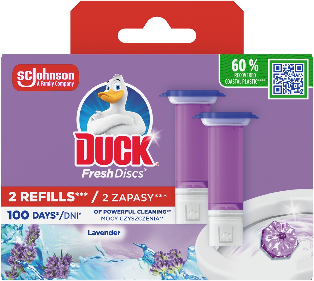 DUCK Fresh Discs Levandule 2× 36 ml