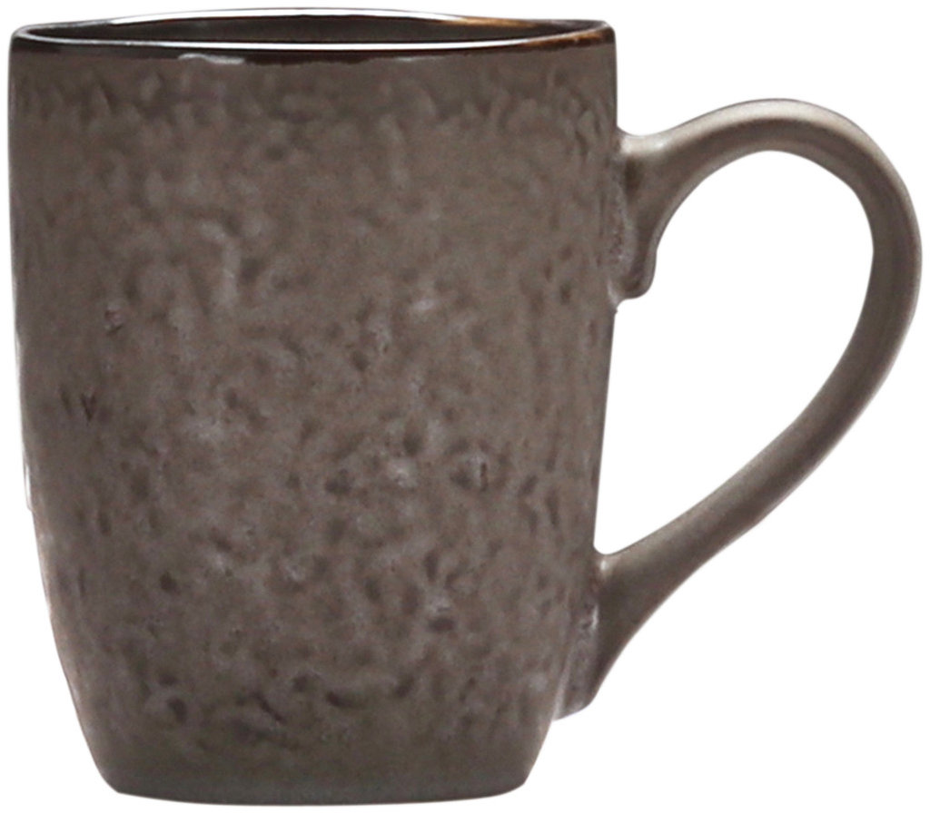 Clay Keramický hrnek Castano 350 ml, šedý/hnědý