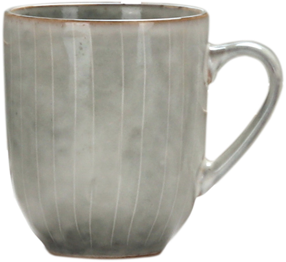Clay Keramický hrnek Calma 350 ml, krémově šedý