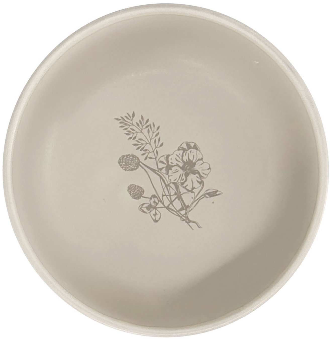 Clay Keramická miska Cream Charm o 15 cm, smetanová / taupe