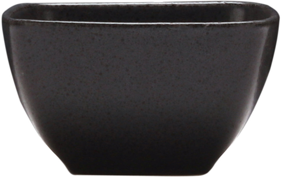 Clay Keramická čtvercová miska Caviar 14,3 × 14,3 × 8 cm, černá