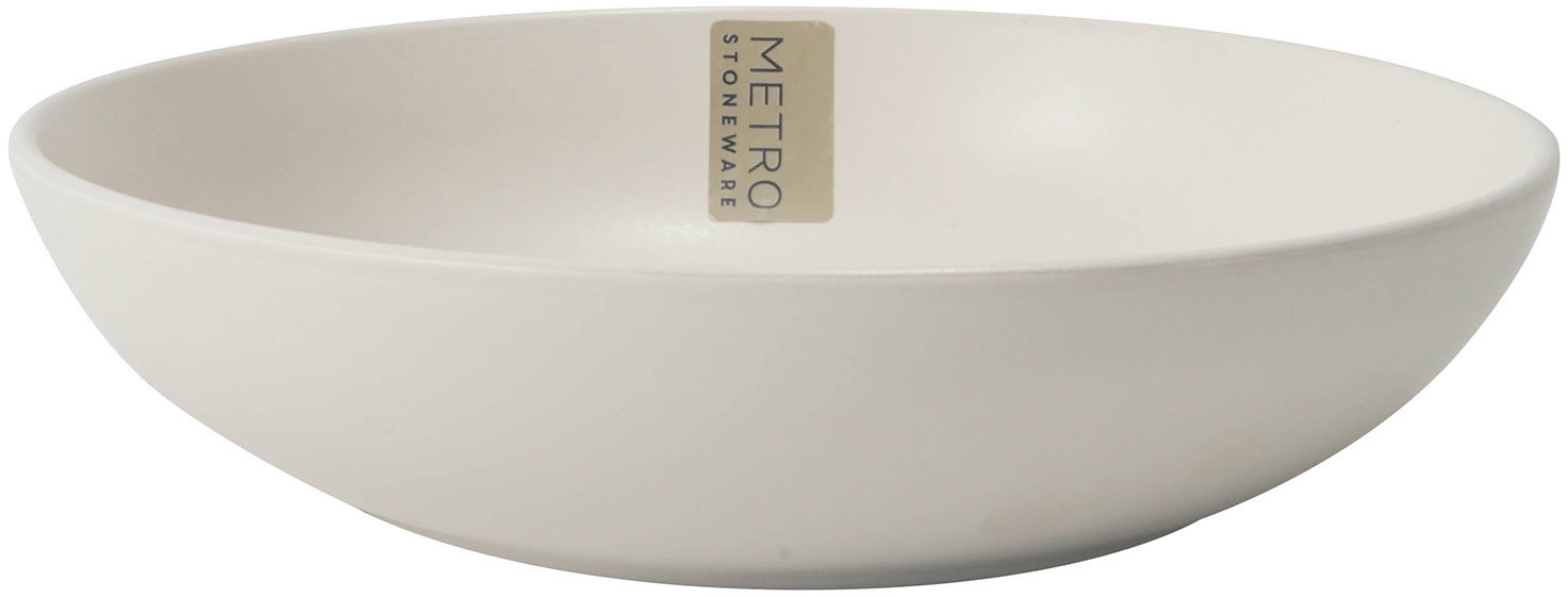 Clay Hluboký talíř Metro o 22 cm, smetanový