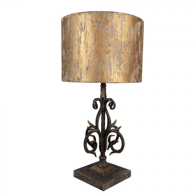 Clayre & Eef Stolní lampa ve vintage stylu 5LMC0039