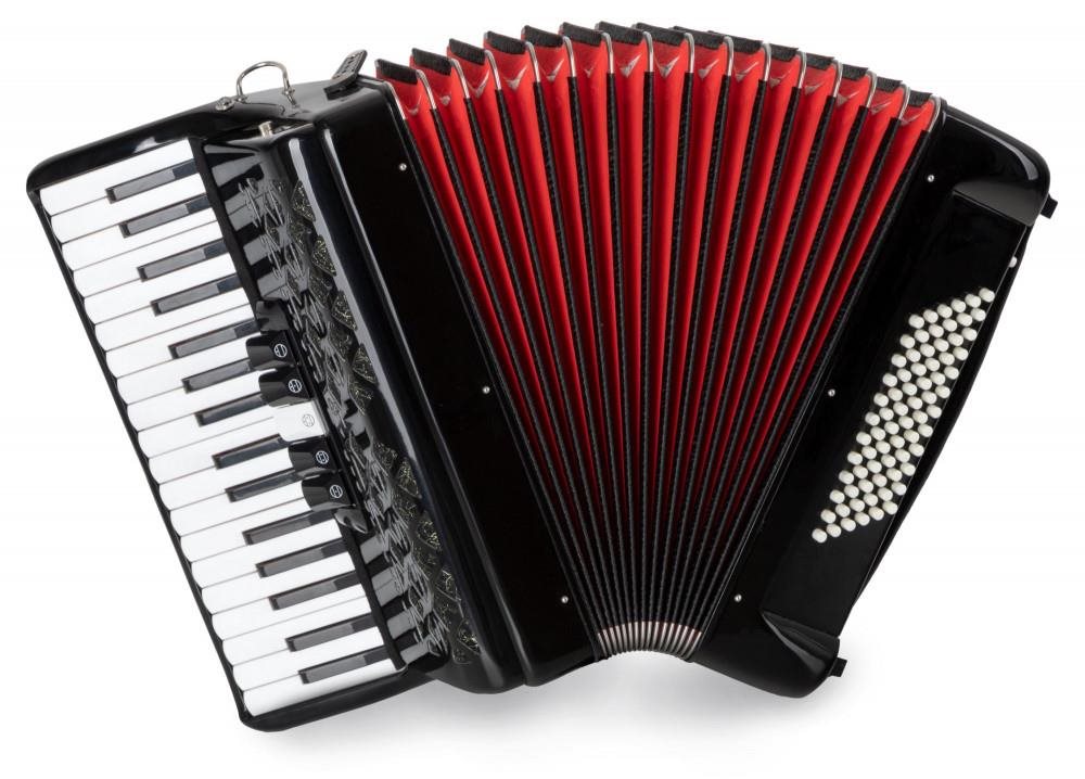 Classic Cantabile Secondo V akordeon 72 Bass černý