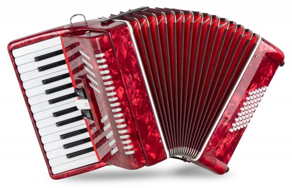 Classic Cantabile Secondo V akordeon 48 Bass červený
