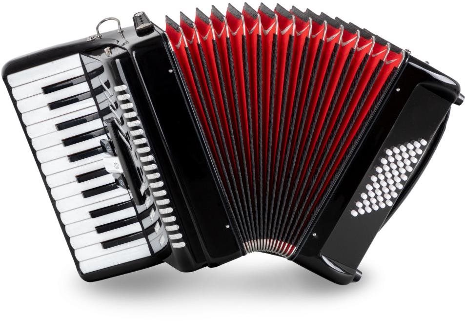 Classic Cantabile Secondo V akordeon 48 Bass černý