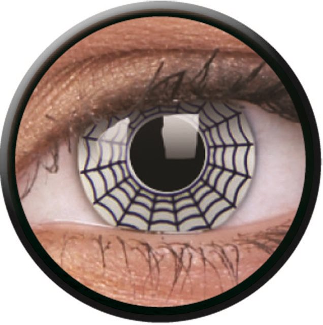 ColourVue Crazy - Spider, roční, nedioptrické, 2 čočky